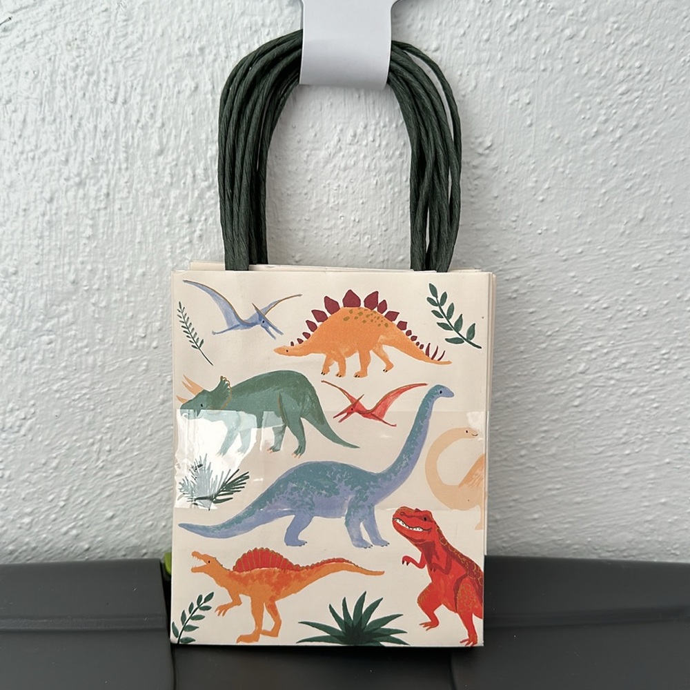 NWT Meri Meri Dinosaur Favor Bags